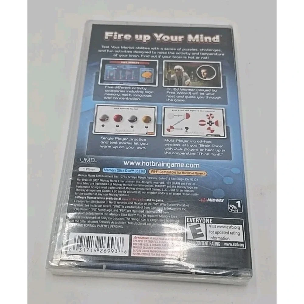 Hot Brain (Sony PSP, 2007) Game